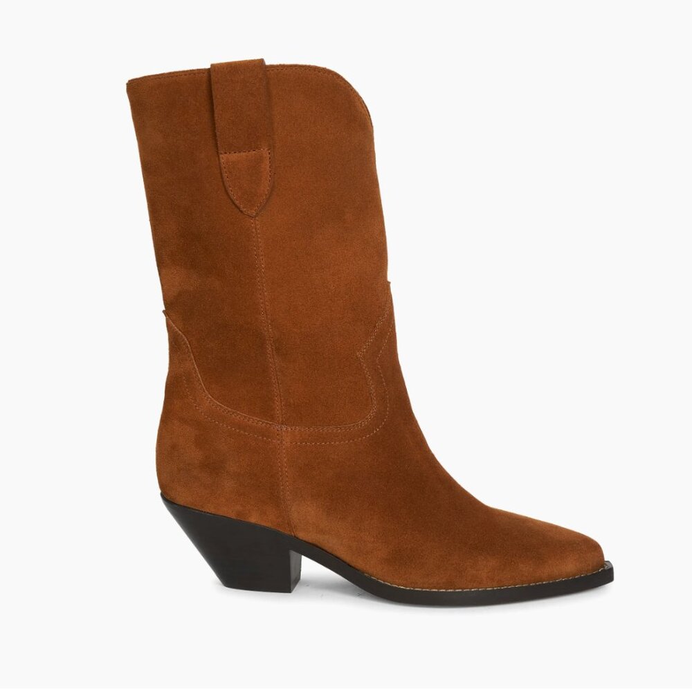 EUC Isabel Marant "Dahope" Suede Bootie (38)